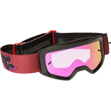 Fox Racing Youth Main VENZ Goggles - SPARK [FLO RED]