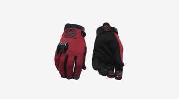 Race Face Ruxton Gloves-Deep Red-L