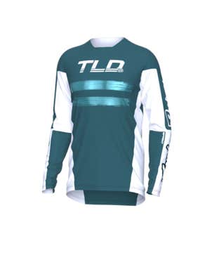 Troy Lee Designs YOUTH SPRINT JERSEY - MARKER JUNGLE / IVY XL