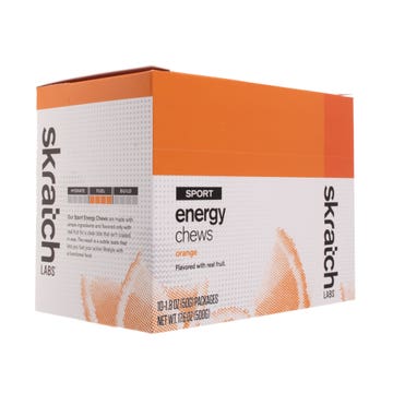 Skratch Labs Energy Chews Sport Fuel Orange 10pack