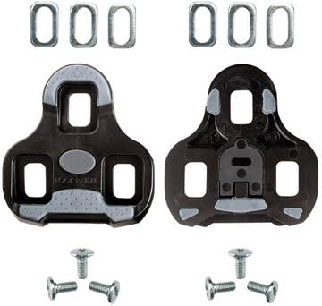 Look Keo Grip Cleats Black with 0 Degree Float