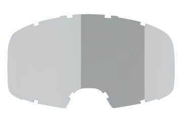 iXS Injected Single Mirror Lens - Smoke Silver Low
