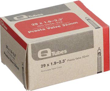 Q-Tubes 29 x 1.9-2.3 32mm Presta Valve Tube 220g