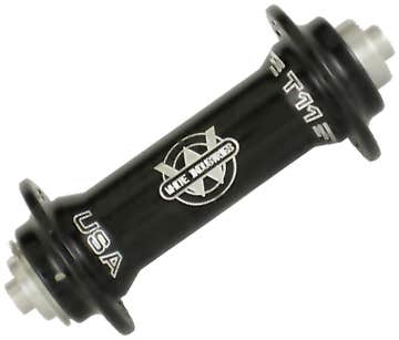 White Industries T11 Front Hub 20H Black